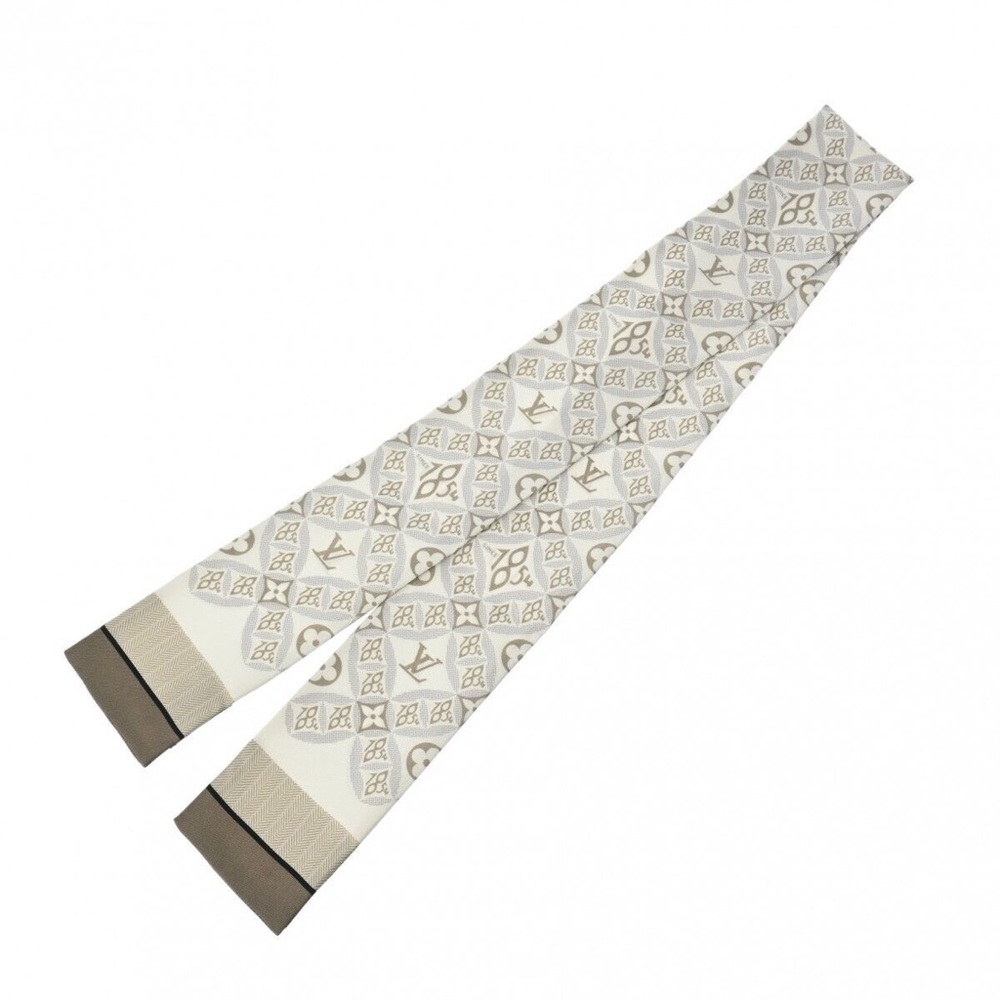 LOUIS VUITTON Bando SINCE1854 White/Blanc M77442 scarf 80000012798700<wbr/>0